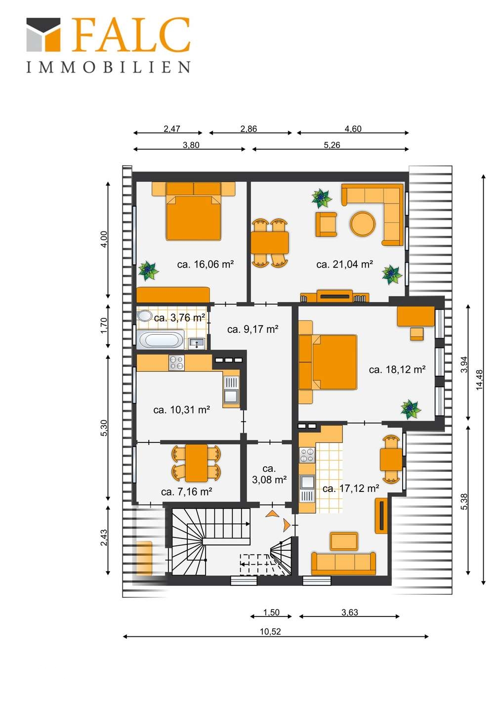 Grundriss Dachgeschoss